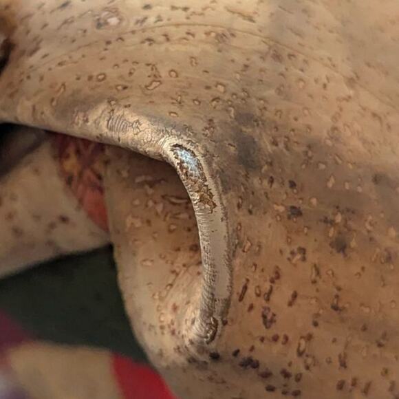 Patchwork Cork Leather Bag ~ Made in Portugal - Picture 10 of 10